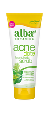 Alba Botanica Natural Acnedote™ face & body scrub 227g