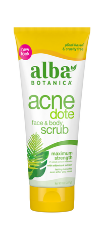 Alba Botanica Natural Acnedote™ face & body scrub 227g