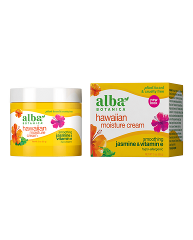 Alba Botanica Hawaiian Moisture Cream Jasmine & Vitamin E 85g