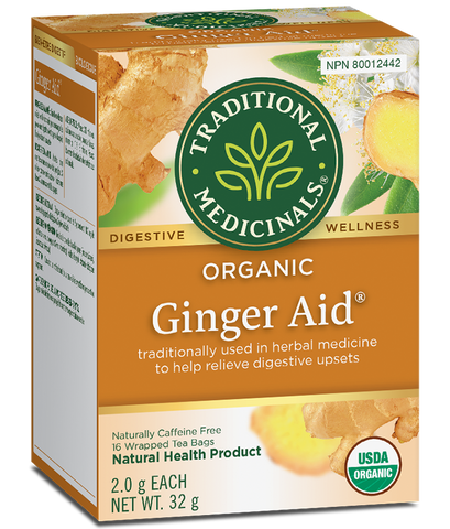 Traditional Medicinals Organic Ginger Aid Tea