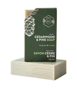 Crate 61 Organics Cedarwood & Pine Bar Soap