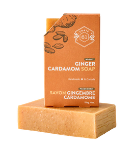 Crate 61 Organics Ginger & Cardamom Bar Soap