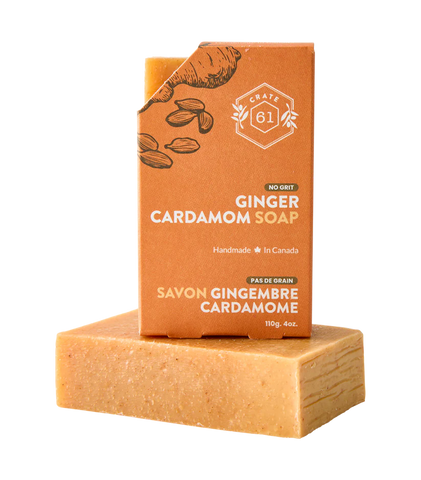 Crate 61 Organics Ginger & Cardamom Bar Soap