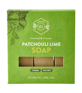 Crate 61 Organics Patchouli Lime Soap