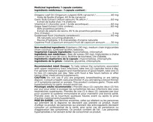 Platinum Naturals Oregano-8 Cold & Flu