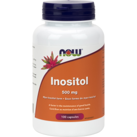 NOW Inositol 500mg 100 Capsules