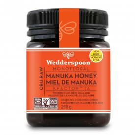 Wedderspoon Raw Monofloral Manuka Honey KFactor 16 250g