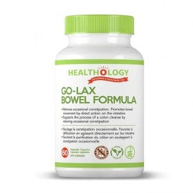 Healthology Go-Lax Bowel Formula 60 Veggie Caps