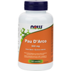 NOW Pau D'Arco 500mg 100 Capsules